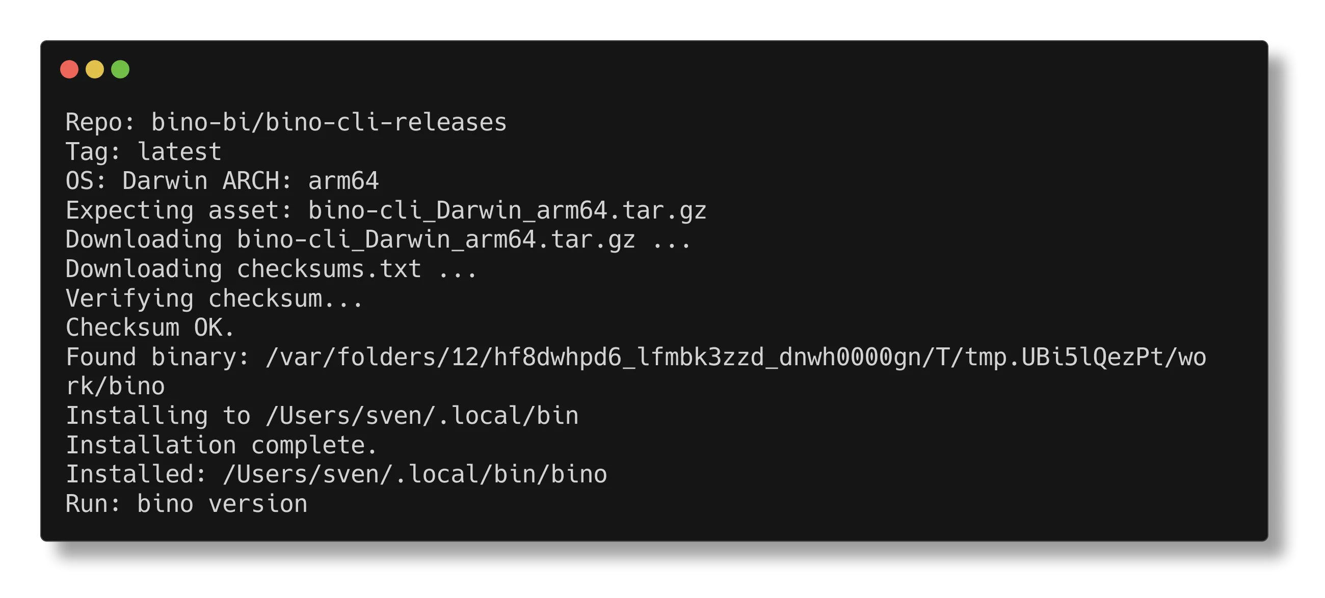Sample init process